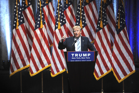Donald Trump Pressekonferenz in New York