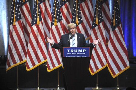 Donald Trump Pressekonferenz in New York
