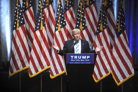 Donald Trump Pressekonferenz in New York