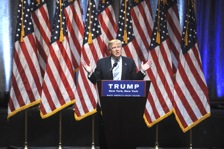 Donald Trump Pressekonferenz in New York