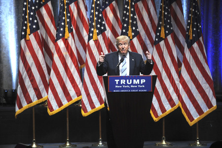 Donald Trump Pressekonferenz in New York