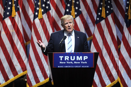 Donald Trump Pressekonferenz in New York