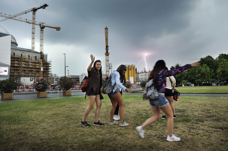 Gewitter in Berlin