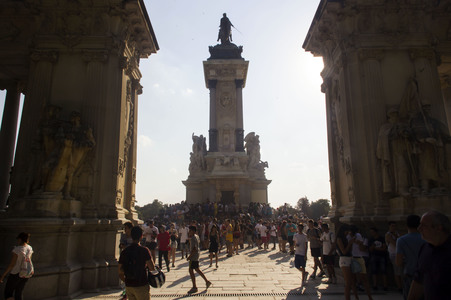 Pokemon Go-Spieler Treffen in Madrid