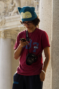 Pokemon Go-Spieler Treffen in Madrid