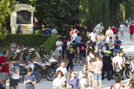 Pokemon Go-Spieler Treffen in Madrid