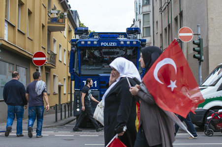 Erdogan-Demo in Köln