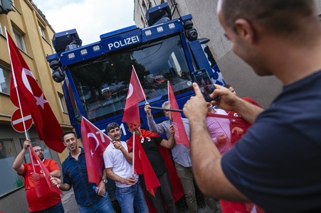 Erdogan-Demo in Köln