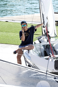 Prinzessin Elenas Kinder beim Segelkurs in Palma de Mallorca