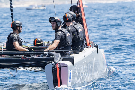 Pierre Casiraghi beim Segeln in Palma de Mallorca