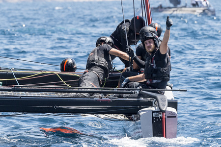 Pierre Casiraghi beim Segeln in Palma de Mallorca