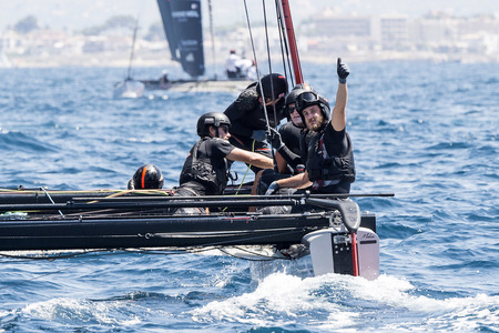 Pierre Casiraghi beim Segeln in Palma de Mallorca