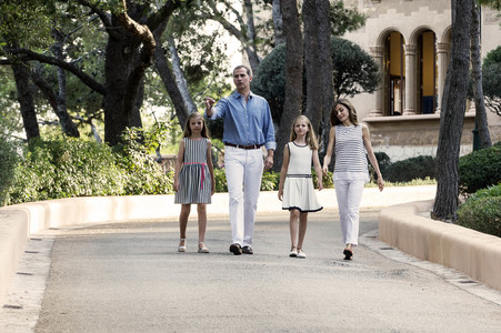 Fototermin mit den spanischen Royals in Palma de Mallorca