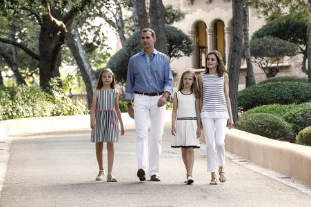 Fototermin mit den spanischen Royals in Palma de Mallorca