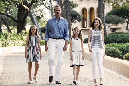 Fototermin mit den spanischen Royals in Palma de Mallorca