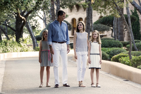 Fototermin mit den spanischen Royals in Palma de Mallorca