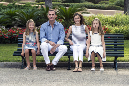 Fototermin mit den spanischen Royals in Palma de Mallorca