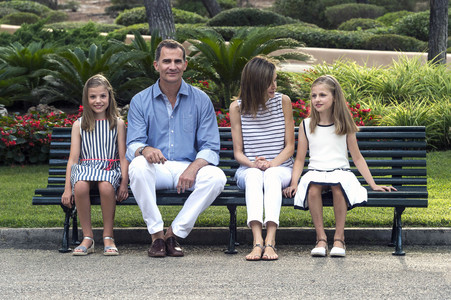 Fototermin mit den spanischen Royals in Palma de Mallorca