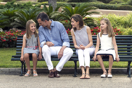 Fototermin mit den spanischen Royals in Palma de Mallorca