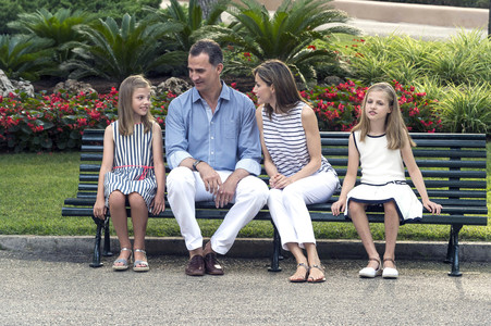 Fototermin mit den spanischen Royals in Palma de Mallorca
