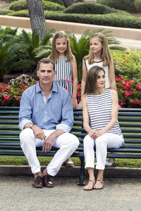 Fototermin mit den spanischen Royals in Palma de Mallorca