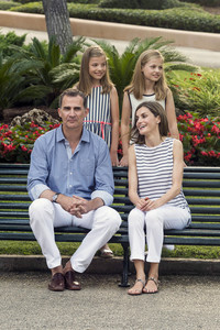 Fototermin mit den spanischen Royals in Palma de Mallorca
