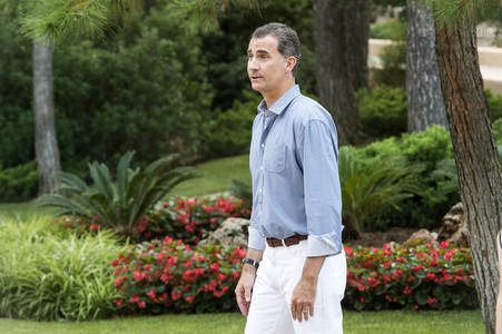 Fototermin mit den spanischen Royals in Palma de Mallorca