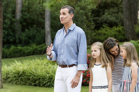 Fototermin mit den spanischen Royals in Palma de Mallorca