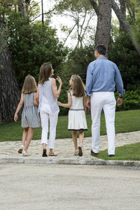 Fototermin mit den spanischen Royals in Palma de Mallorca