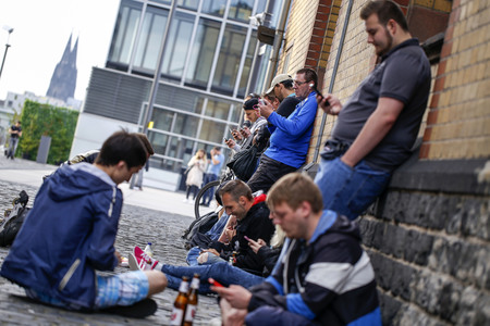 Pokémon Go Spieler in Köln