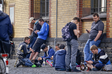 Pokémon Go Spieler in Köln