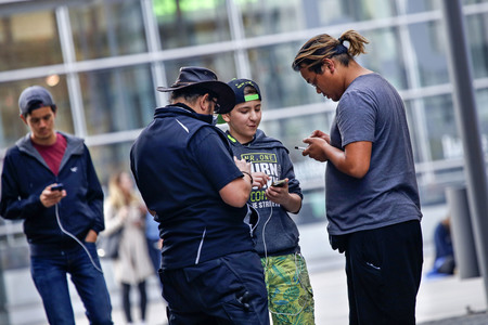 Pokémon Go Spieler in Köln