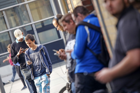 Pokémon Go Spieler in Köln