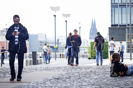 Pokémon Go Spieler in Köln