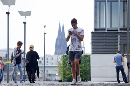 Pokémon Go Spieler in Köln