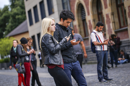 Pokémon Go Spieler in Köln
