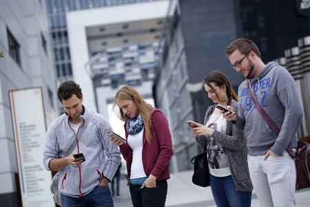 Pokémon Go Spieler in Köln