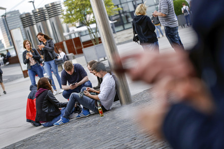 Pokémon Go Spieler in Köln