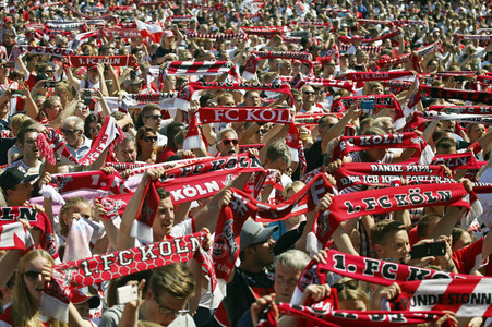1. FC Köln Fußballsaison-Eröffnung in Köln