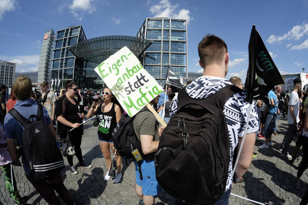 20. Hanfparade in Berlin