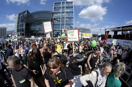 20. Hanfparade in Berlin