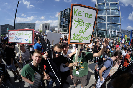 20. Hanfparade in Berlin