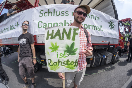 20. Hanfparade in Berlin