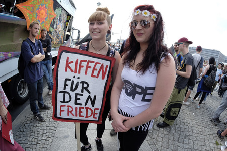 20. Hanfparade in Berlin