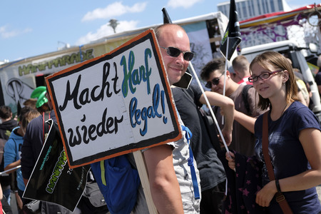 20. Hanfparade in Berlin