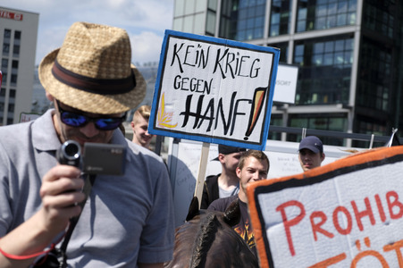 20. Hanfparade in Berlin