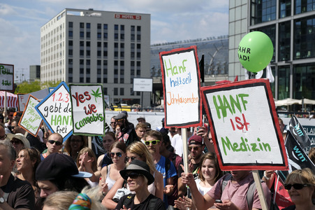20. Hanfparade in Berlin