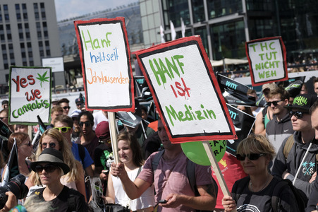 20. Hanfparade in Berlin
