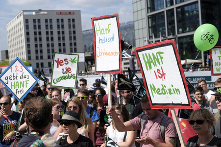 20. Hanfparade in Berlin