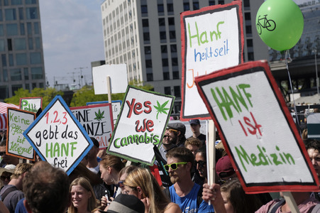 20. Hanfparade in Berlin